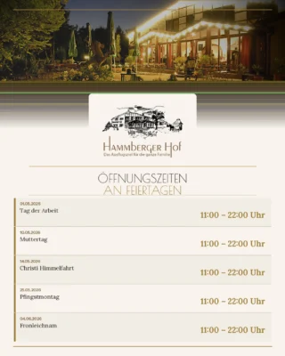 Unsere Öffnungszeiten an den Feiertagen ✨
Wir freuen uns auf euren Besuch! 💛